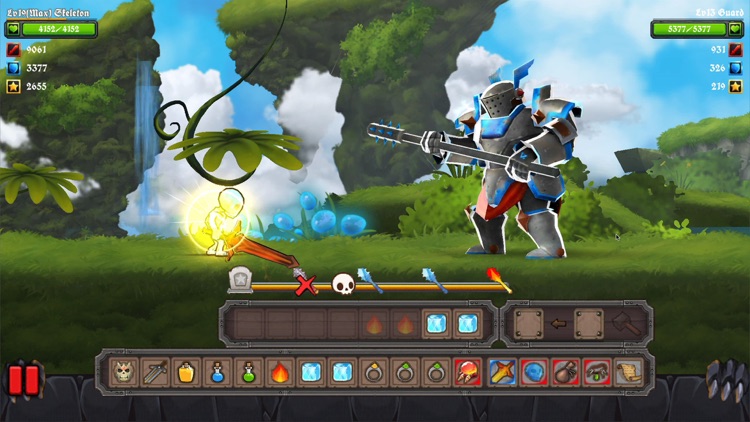 Clumsy Knight vs. Skeletons R screenshot-7