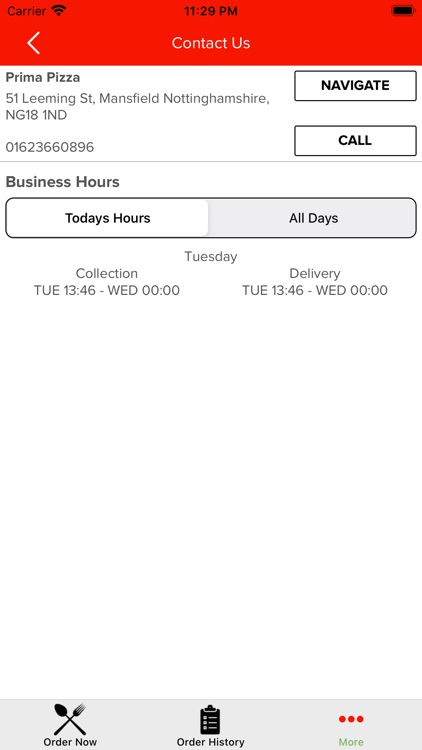 Prima Pizza Mansfield screenshot-3