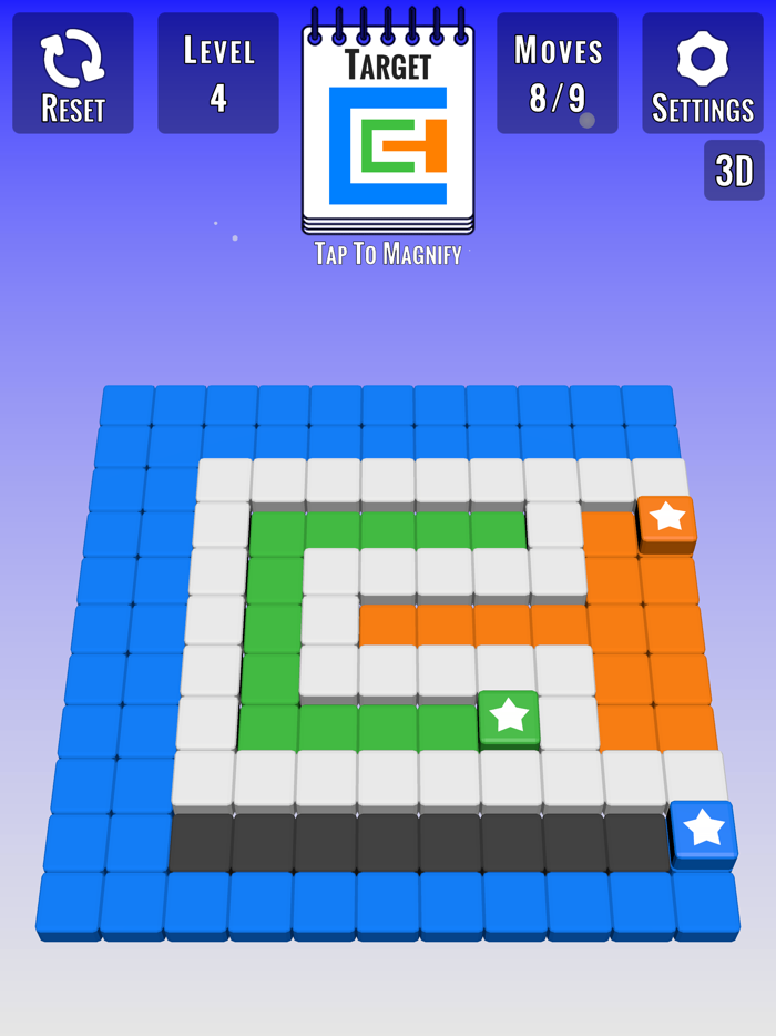 Color Swipe Puzzle 3D