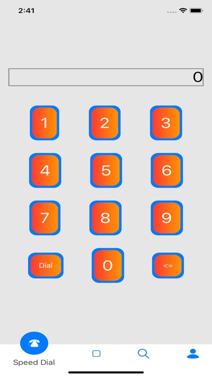 SpeedDialApp