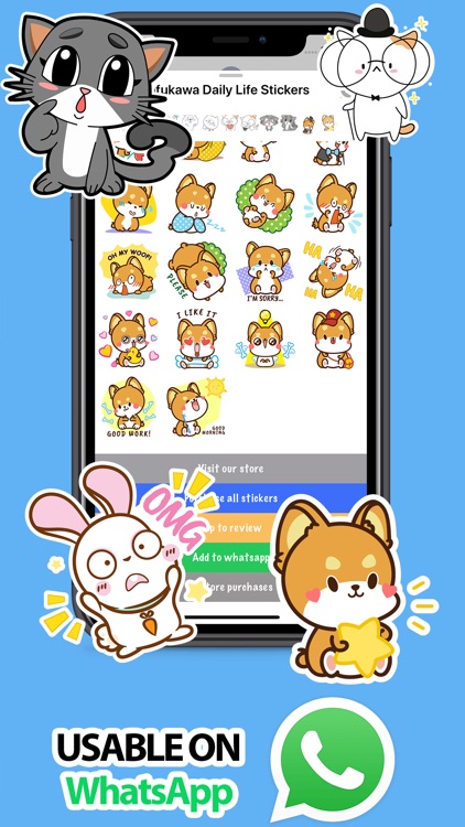 Mofukawa Daily Life Stickers