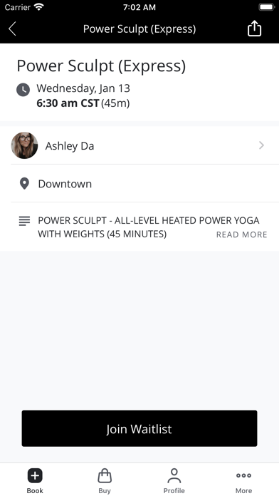 Power Life Yoga Barre Fitness screenshot 3