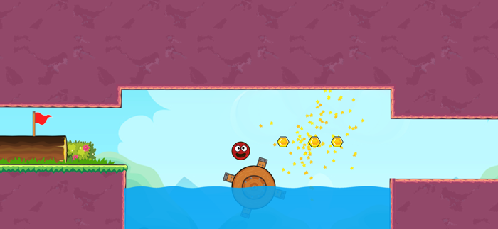 Red Hero 4 - Red Ball Game