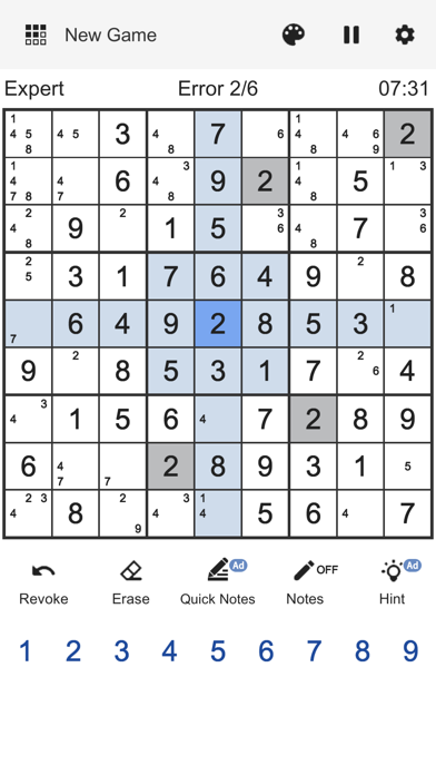 SudokuPuzzlePlus