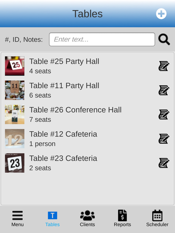 Restaurant Scheduling Software Screenshots