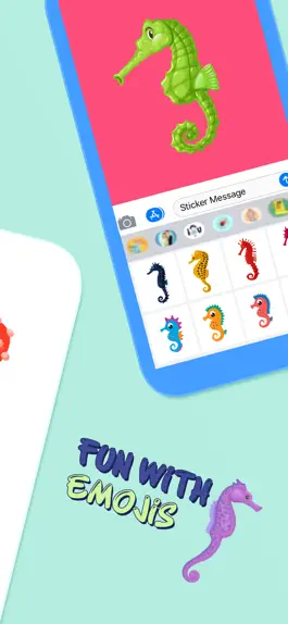 Game screenshot Seahorse Stickers apk