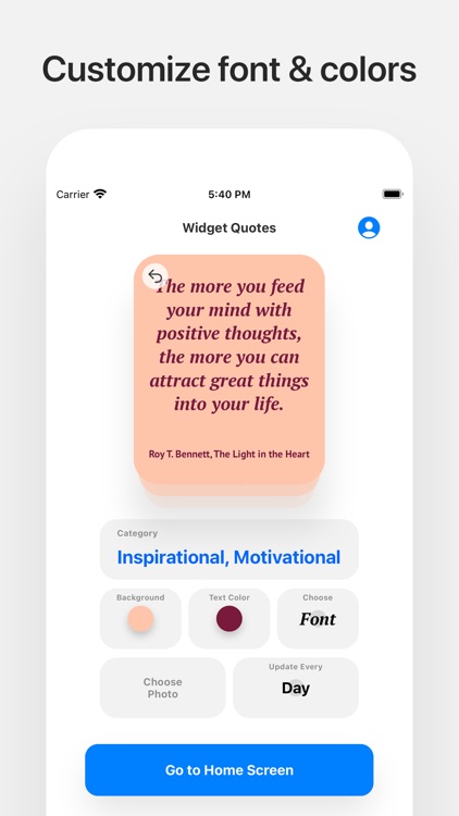 Widget Quotes screenshot-3