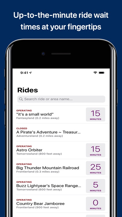 Wait Times for Disney Parks