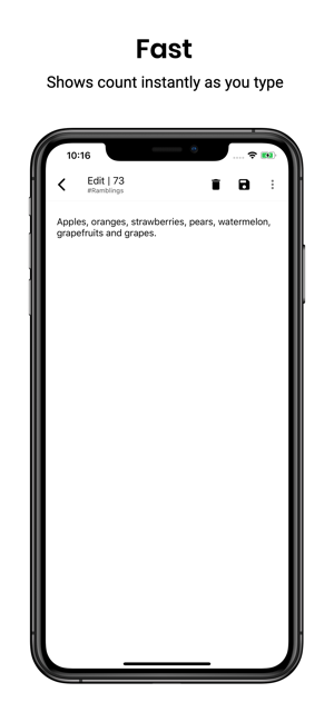 Numerote: Word Count Note(圖3)-速報App