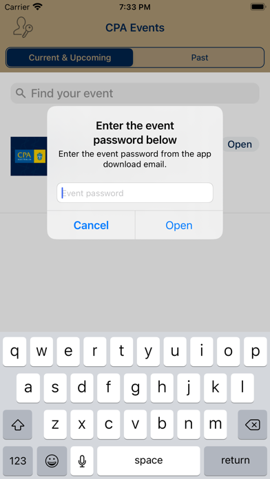 How to cancel & delete CPA Australia Events from iphone & ipad 2