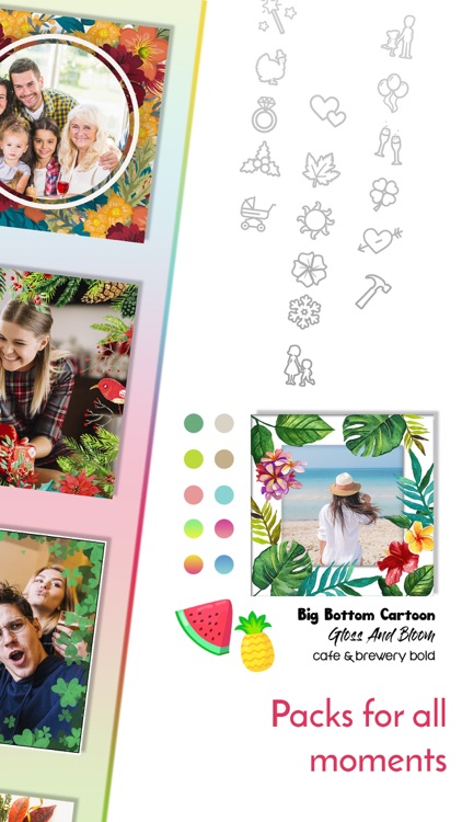 Square Fit Multi Photo Frames
