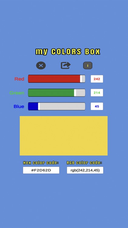 My Colors Box