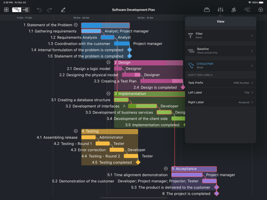 Project Office: Gantt chartのおすすめ画像9