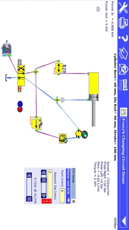 Hydraulic Circuit Simulator screenshot-3