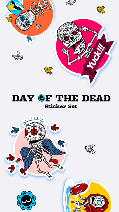 Day of the Dead Sticker Setのおすすめ画像1