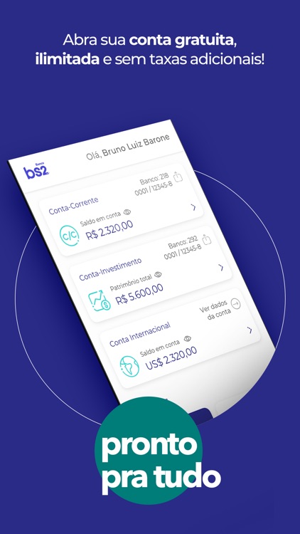 BS2: Pix, Cartão e Finanças screenshot-3