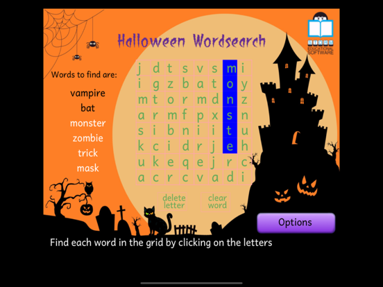 Halloween Wordsearch Lite screenshot 3