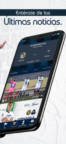 Captura de Pantalla 2 PumasMX iphone