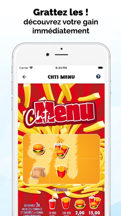 Jeux à gratter Tombol'App®