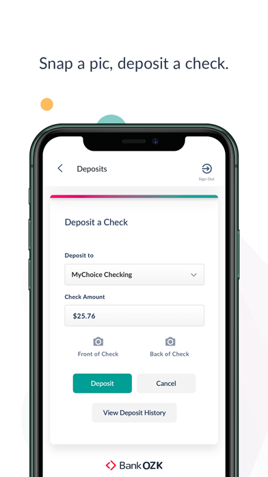 Bank OZK Mobile screenshot 3