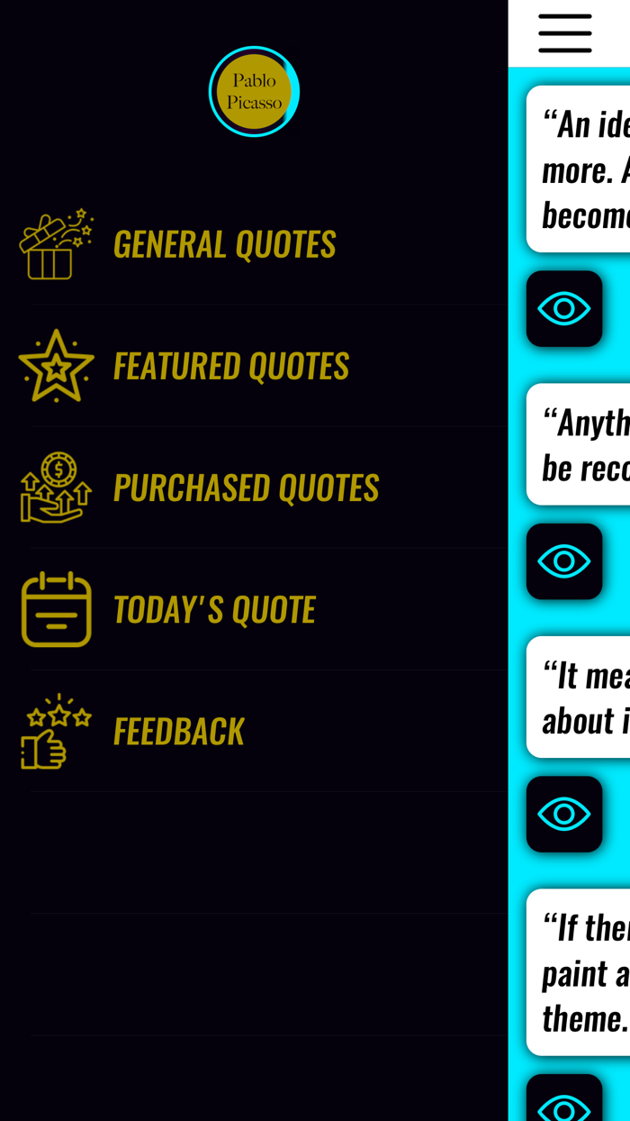 Pablo Picasso Wisdom