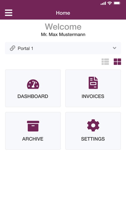 progros invoice