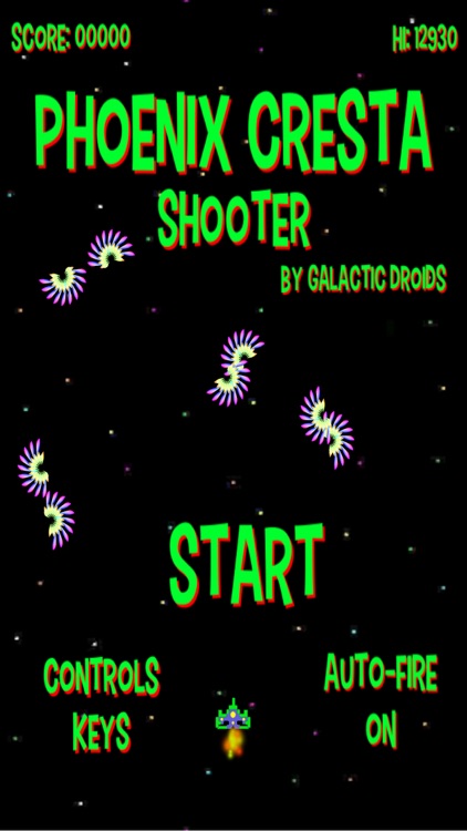 Phoenix Cresta Arcade Shooter
