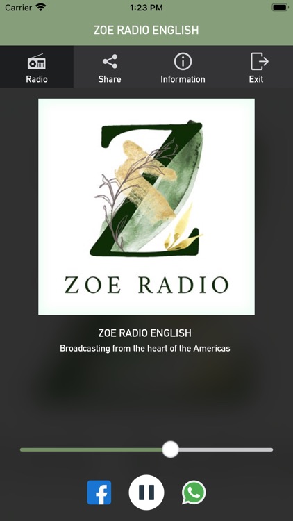 ZOE RADIO ENGLISH
