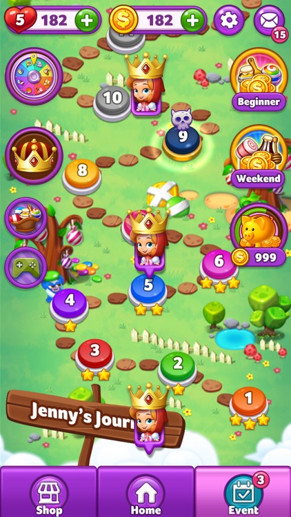 Lollipop: Sweet Taste Match3 screenshot-3