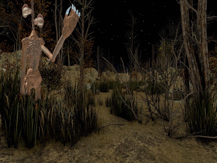 Siren Head and Dark Forest