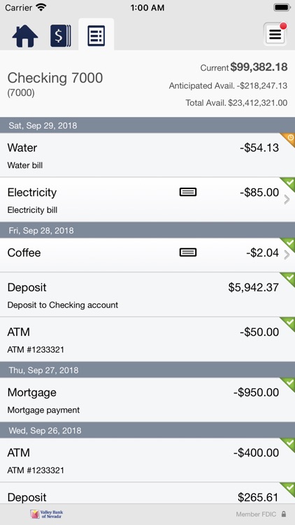 Valley Bank NV Business Mobile screenshot-4