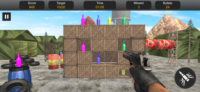 Bottle Shooting Expert Shooter(圖2)-速報App