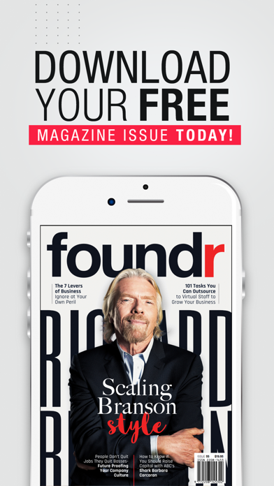 How to cancel & delete AAA+ Foundr - Entrepreneur Magazine for a Startup from iphone & ipad 3