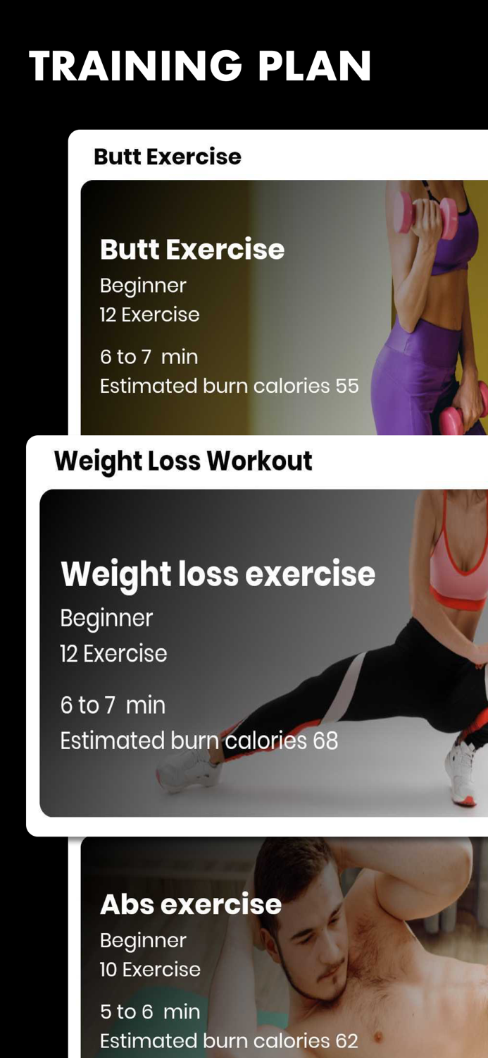 Women Fitness Workout at Home