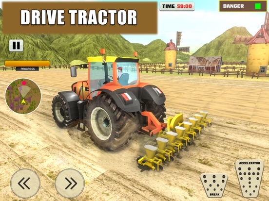 Farming Tractor Trolley Games screenshot 2