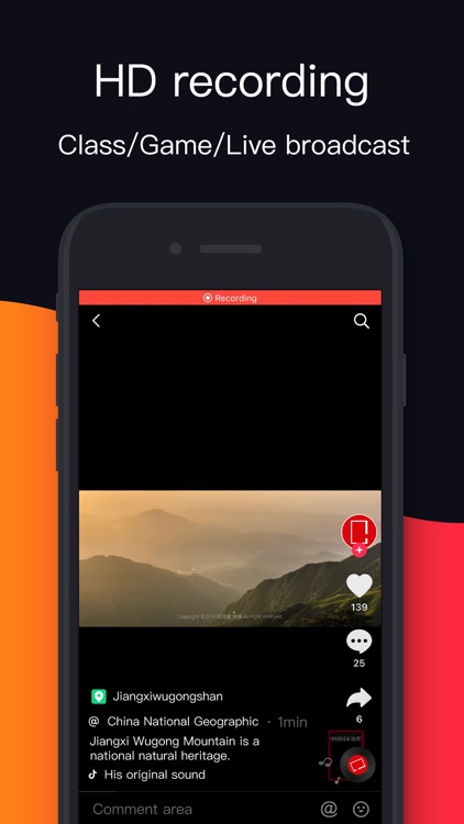 Screen Recorder-recording app.