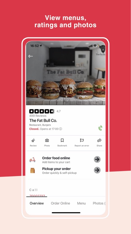 Wolf - restaurants & store app