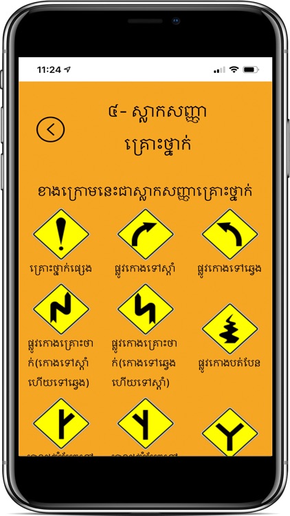 Cambodia Traffic Sign