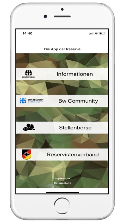 App der Reserve