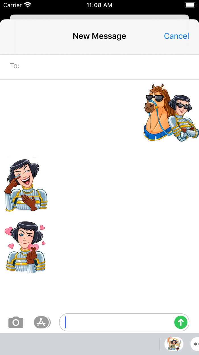 Joan Of Arc Heroine Sticker