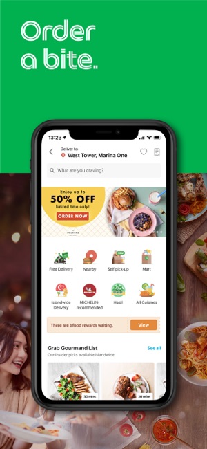 ‎Grab: Food, Grocery, Ride, Pay Screenshot