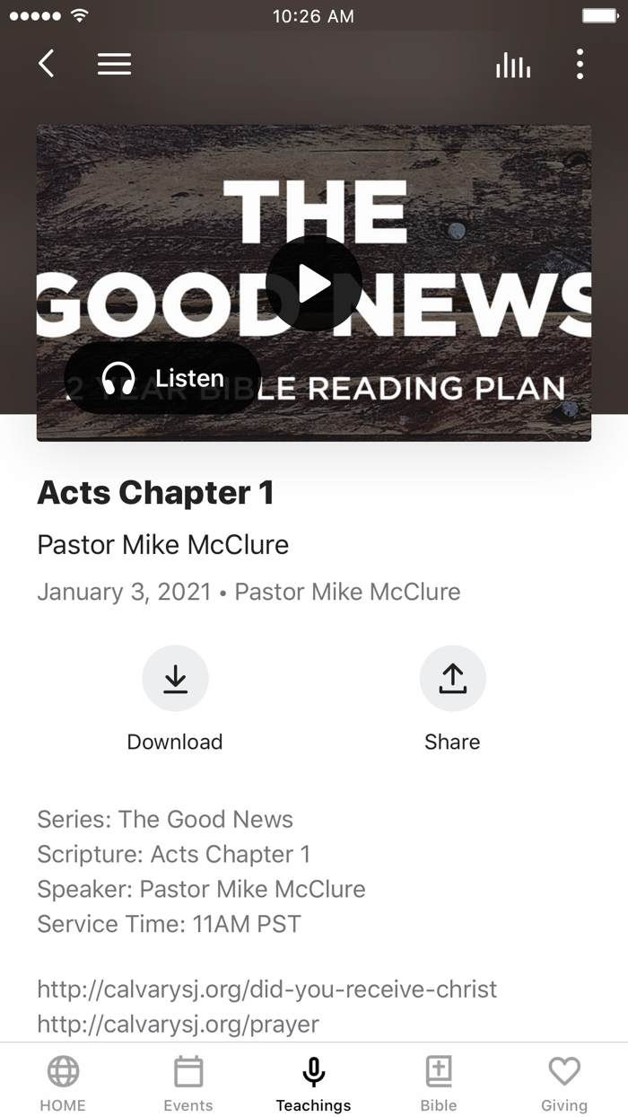 Calvary Chapel San Jose