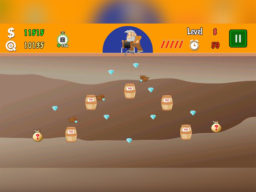 Gold Miner Classic Senspark screenshot 4