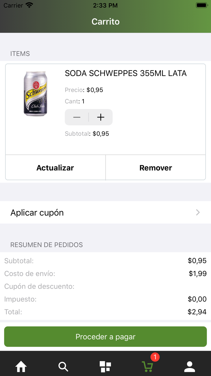 Caraota Market Delivery