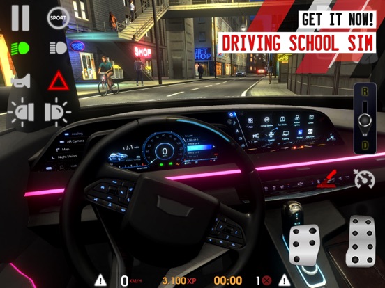Driving School Sim 2020 iPad app afbeelding 10