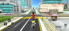 Game screenshot Modern Flying Bike Taxi apk