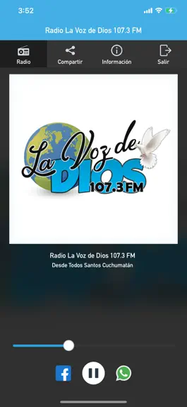 Game screenshot Radio La Voz de Dios 107.3 FM mod apk