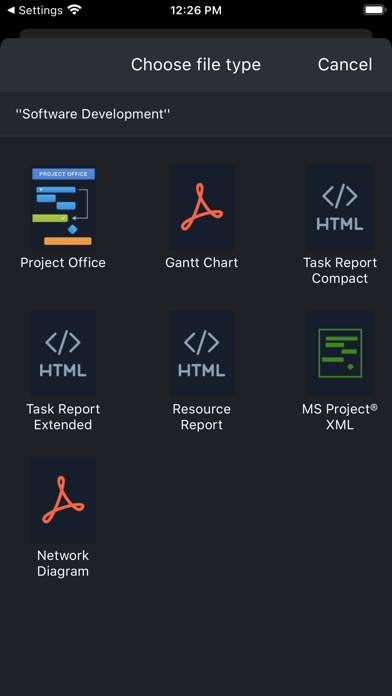 Project Office: Gantt chart screenshot 4