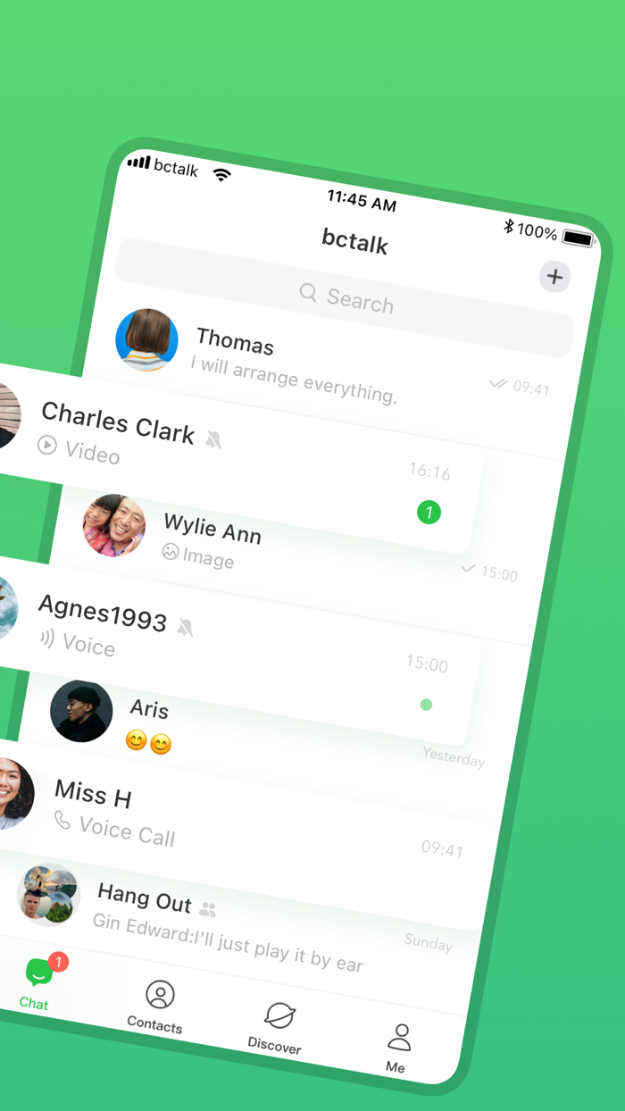 bctalk - A Messaging App