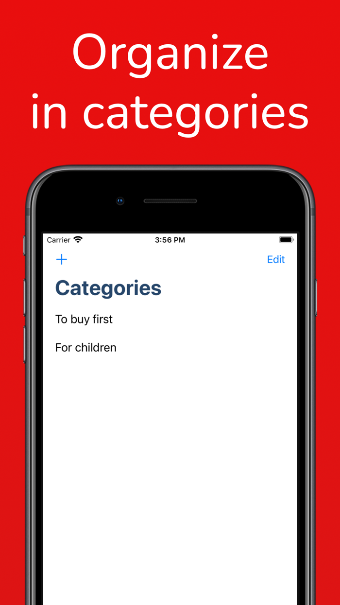 Shopping List Grocery Planner